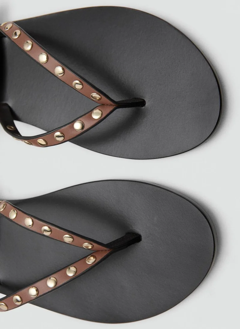 MANGO  Studded sandals for Women | Best Price UAE