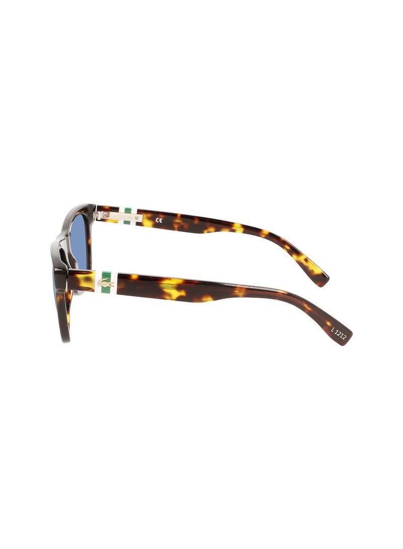 LACOSTE نظارة شمسية مستطيلة معدلة من الأسيتات بإطار كامل L978S 5220 (230) - Image 4