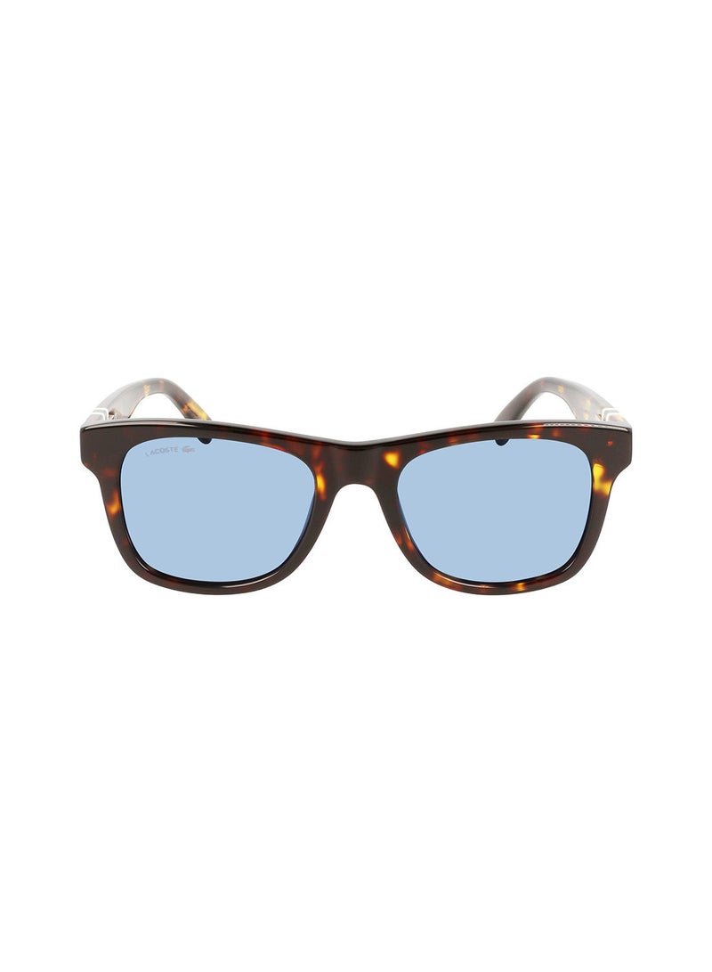 LACOSTE نظارة شمسية مستطيلة معدلة من الأسيتات بإطار كامل L978S 5220 (230) - Image 2