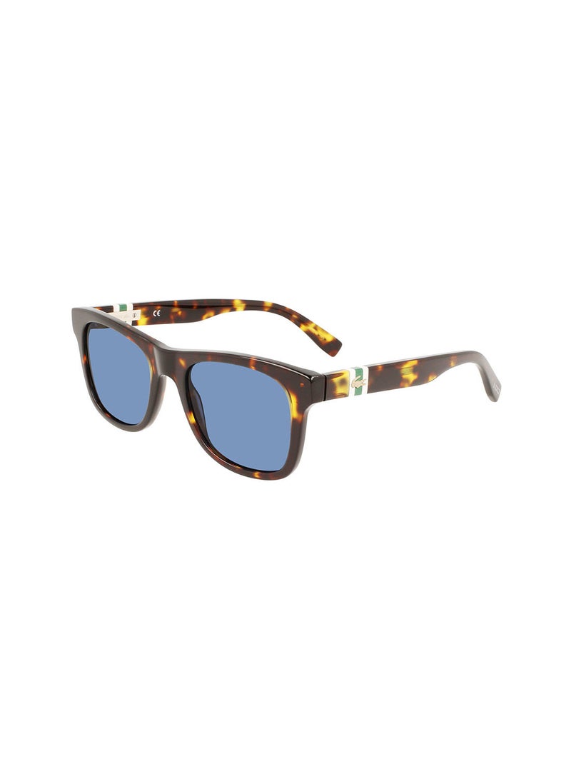 LACOSTE نظارة شمسية مستطيلة معدلة من الأسيتات بإطار كامل L978S 5220 (230) - Image 1