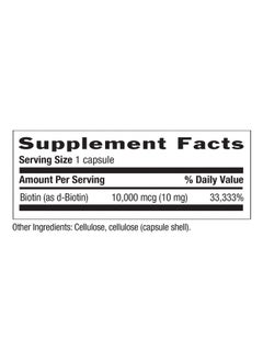 Country Life Biotin High Potency 10Mg 60 Count Certified Gluten Free Certified Vegan Verified Non Gmo  - Image 3