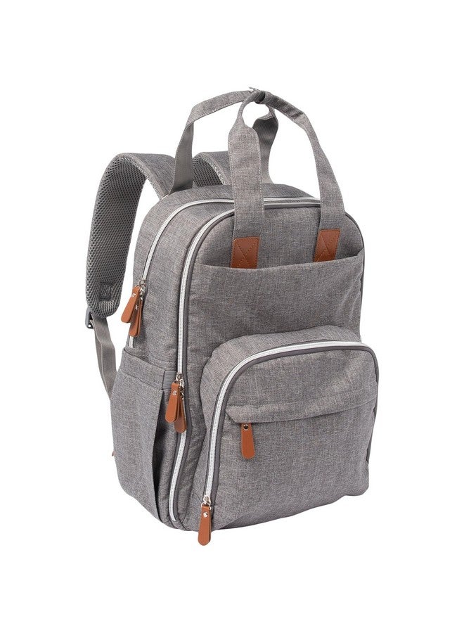 Trend Lab Diaper Bag Backpack Baby Bag Organizer with Removable Changing Station Pad, Includes Zipper Opening for Baby Wipes and Insulated Pockets for Bottles - Image 1