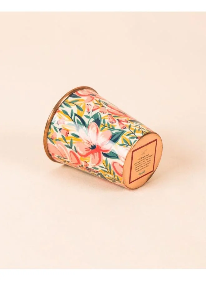 Chumbak  Tropical Lilies Copper Tumbler - Small  | Best Price UAE