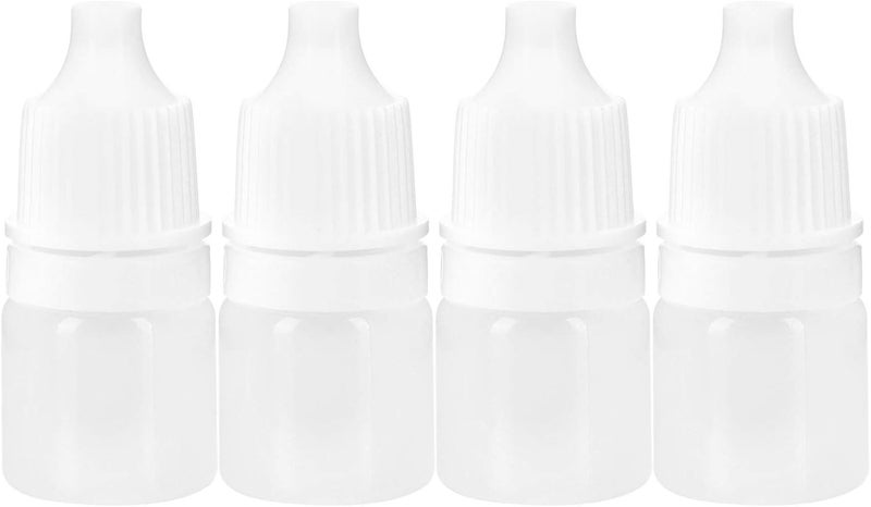 Dioche Small Drip Bottle 100PCS 2ml Empty Plastic Dropper Bottles Squeezable Refillable Containers for Light Oils, Eye Drops, and More - TravelFriendly Design - Image 1