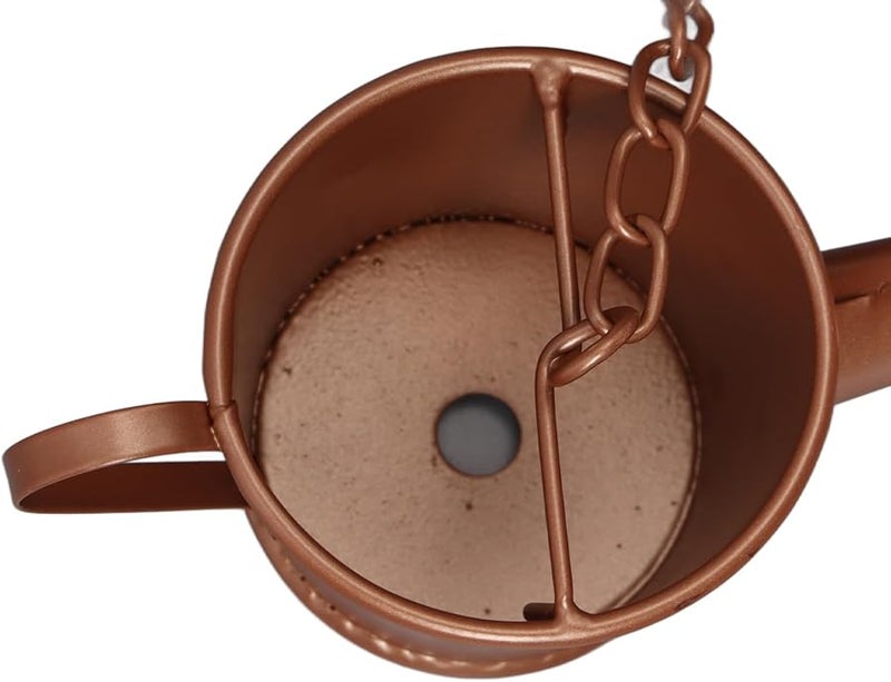 سلسلة مطر الحديد 90 سم تصريف معدني للحديقة سقف فناء فيلا زخرفة - Image 4