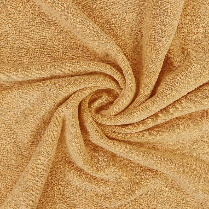 Utopia Towels Utopia Towels - Luxurious Jumbo Bath Sheet 2 Piece - 600 GSM (35X70 Inches) 100% Ring Spun Cotton - Highly Absorbent and Quick Dry Extra Large Bath Towel - Super Soft Hotel Quality Towel (Beige)  - Image 4