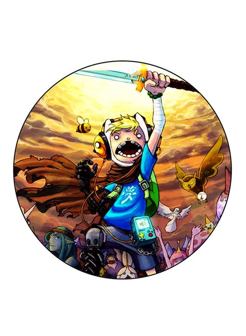 Adventure Time Printed Mouse Pad Multicolour