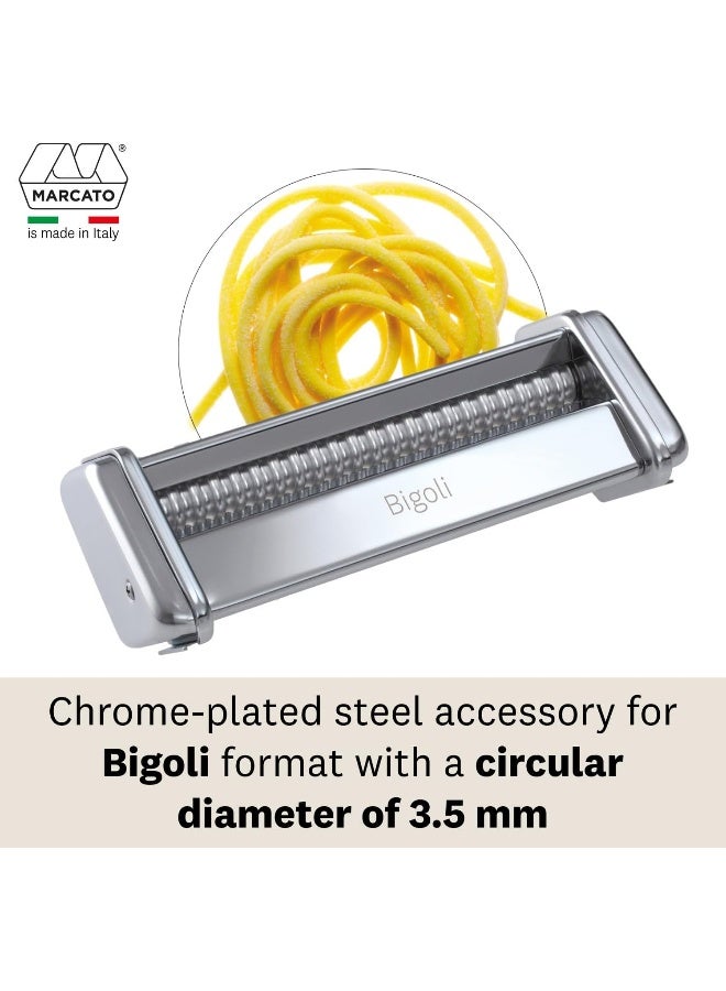 MARCATO Marcato Cutter Attachment, Made in Italy, Works with Atlas 150 Pasta Machine Bigoli AC-150-BIG  - Image 3