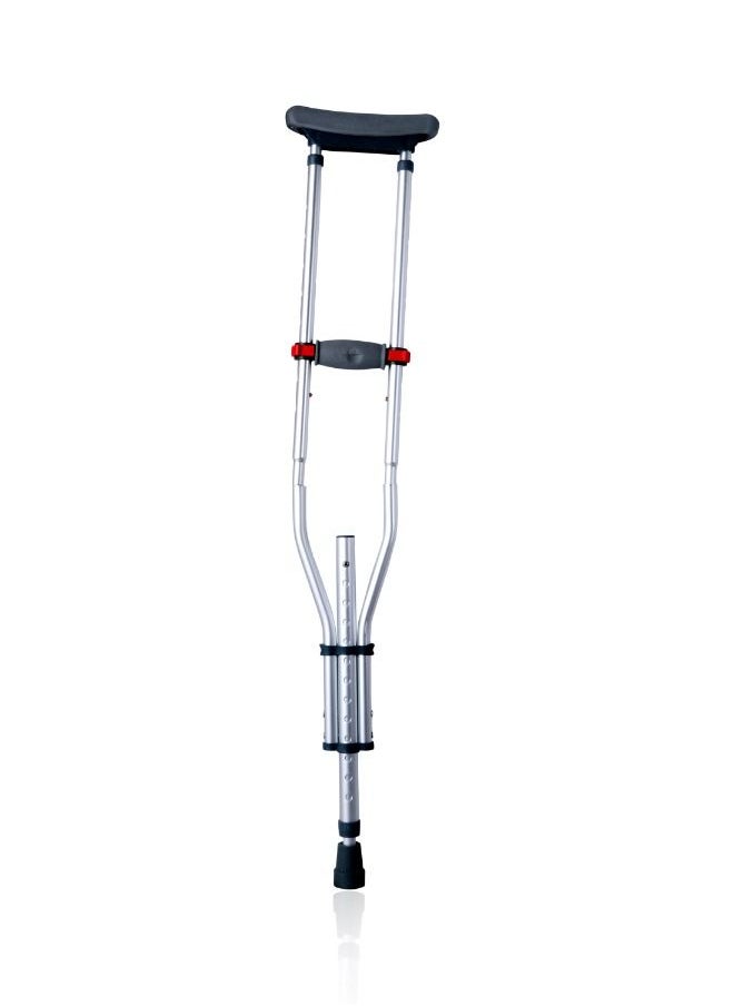 3W Healthcare Underarm Stainless Steel Crutches  - Image 1
