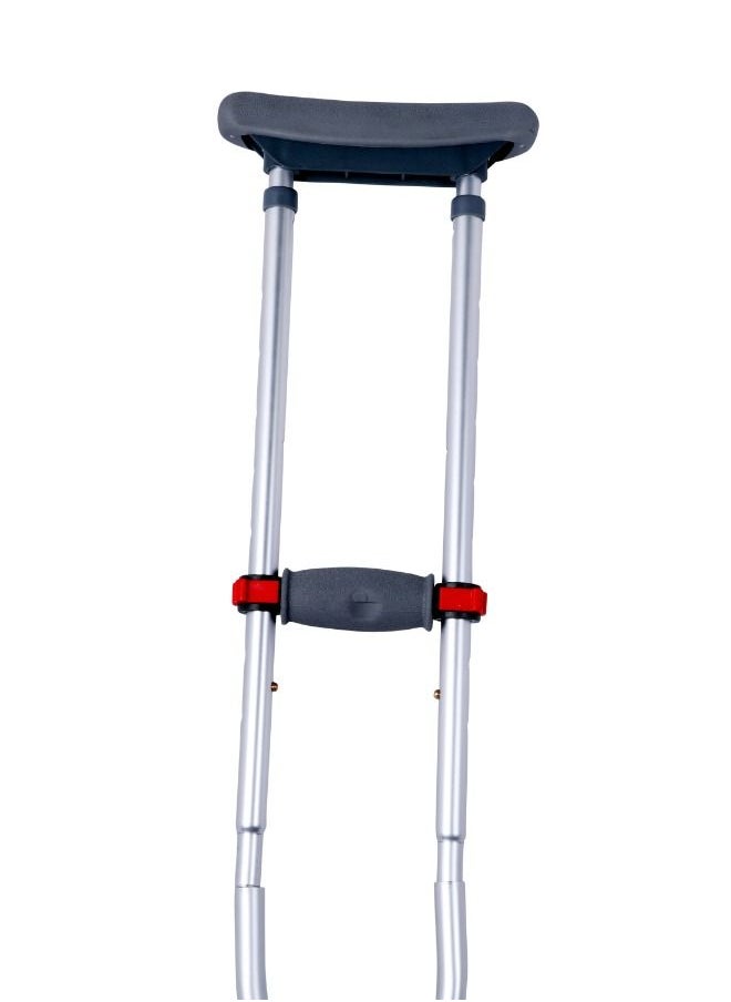 3W Healthcare Underarm Stainless Steel Crutches  - Image 3