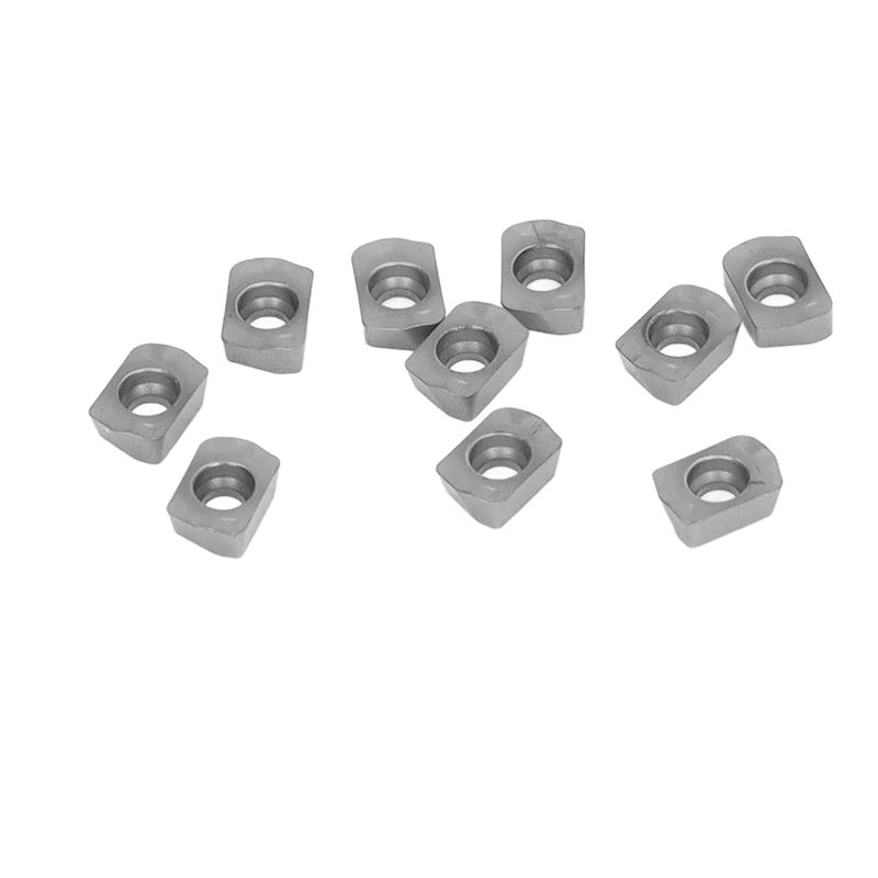 Coated Carbide Indexable Turning Inserts 10PCS Machine Clip Type Lathe Milling Tool with Storage Box Fast Cutting Speed High Wear for Multiple Materials - Image 1