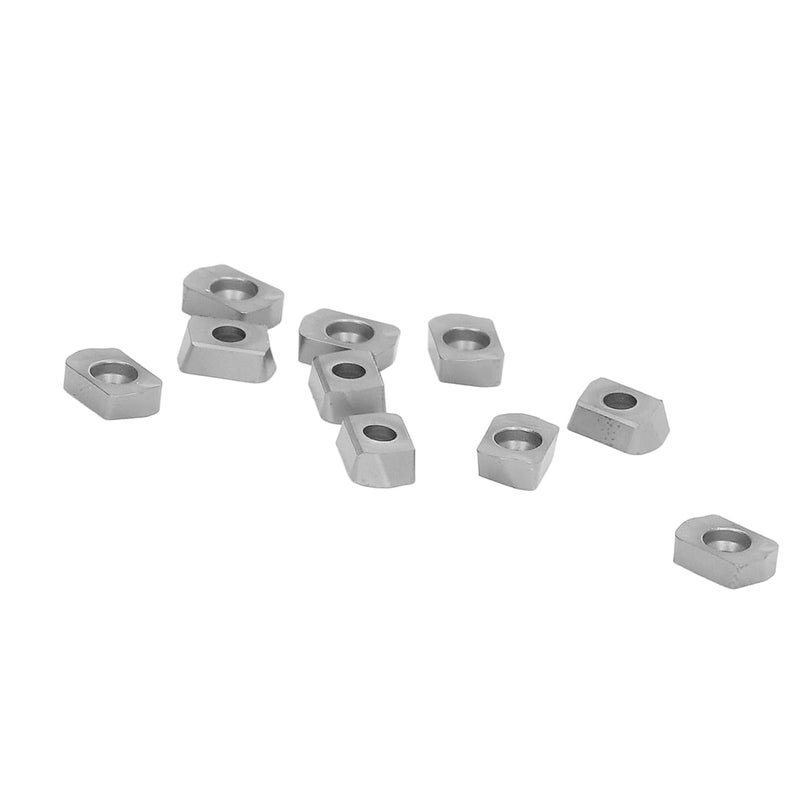 Coated Carbide Indexable Turning Inserts 10PCS Machine Clip Type Lathe Milling Tool with Storage Box Fast Cutting Speed High Wear for Multiple Materials - Image 4