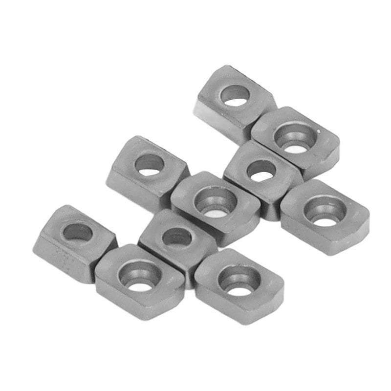 Coated Carbide Indexable Turning Inserts 10PCS Machine Clip Type Lathe Milling Tool with Storage Box Fast Cutting Speed High Wear for Multiple Materials - Image 3
