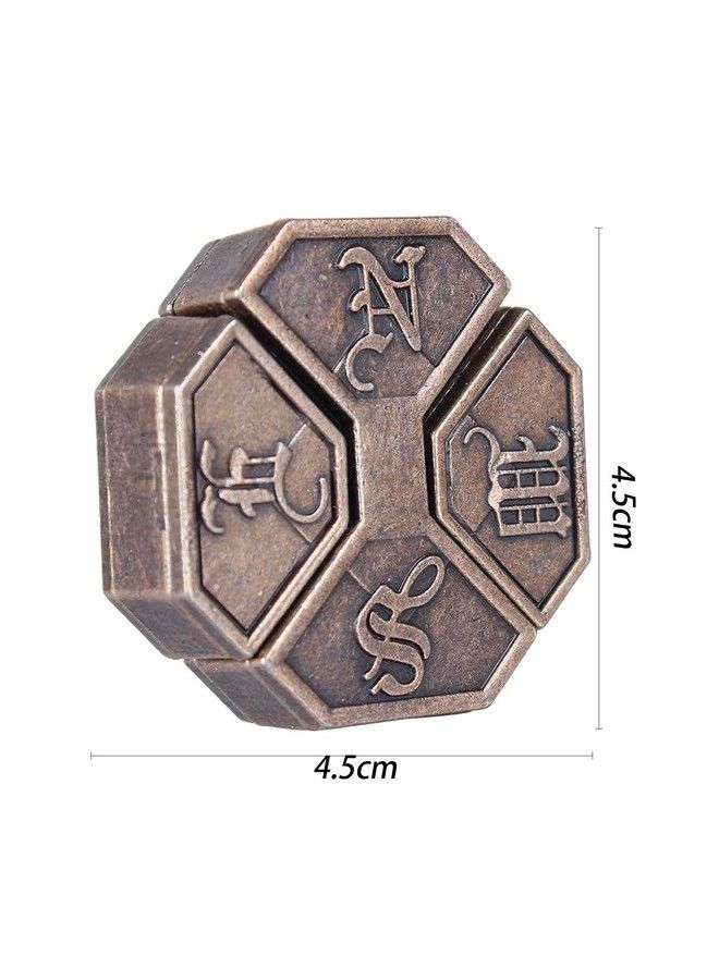 Brain Teaser Metal Puzzle 3D Unlock Interlocking Puzzle Adults Educational Toy, Puzzle Switch Games  - Image 4