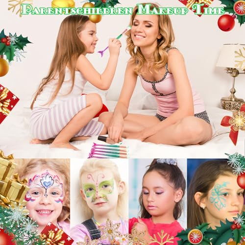 NICEMOVIC Stocking Stuffers for Kids Girls, 11PCS Kids Makeup Brushes Sets for Girls, Cute Stuff for Tween & Teen Girl Gifts Trendy Stuff Christmas Birthday Gift Ideas Cute Make Up Tool Set - Image 5