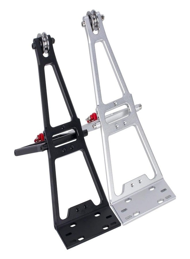 AMK 1/10 RC Crawler Tow Truck Accessory Kit, Truck Tow Truck Crane Arm Wrecker Servo Winch Kit, for 1/10 RC Crawler SCX10 TRX4 Capra LCG Chassis Upgrades Parts - Image 2