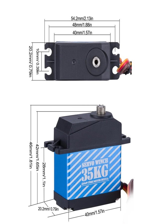 AMK 1/10 RC Crawler Tow Truck Accessory Kit, Truck Tow Truck Crane Arm Wrecker Servo Winch Kit, for 1/10 RC Crawler SCX10 TRX4 Capra LCG Chassis Upgrades Parts - Image 5