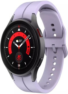 Dado Silicone Replacement Band Compatible with Samsung Galaxy Watch 6 Classic 47/43mm | 5 Pro 45mm | 4 Classic 46/42mm | Watch 6/5/4 44/40mm, Special strap No Gap design
