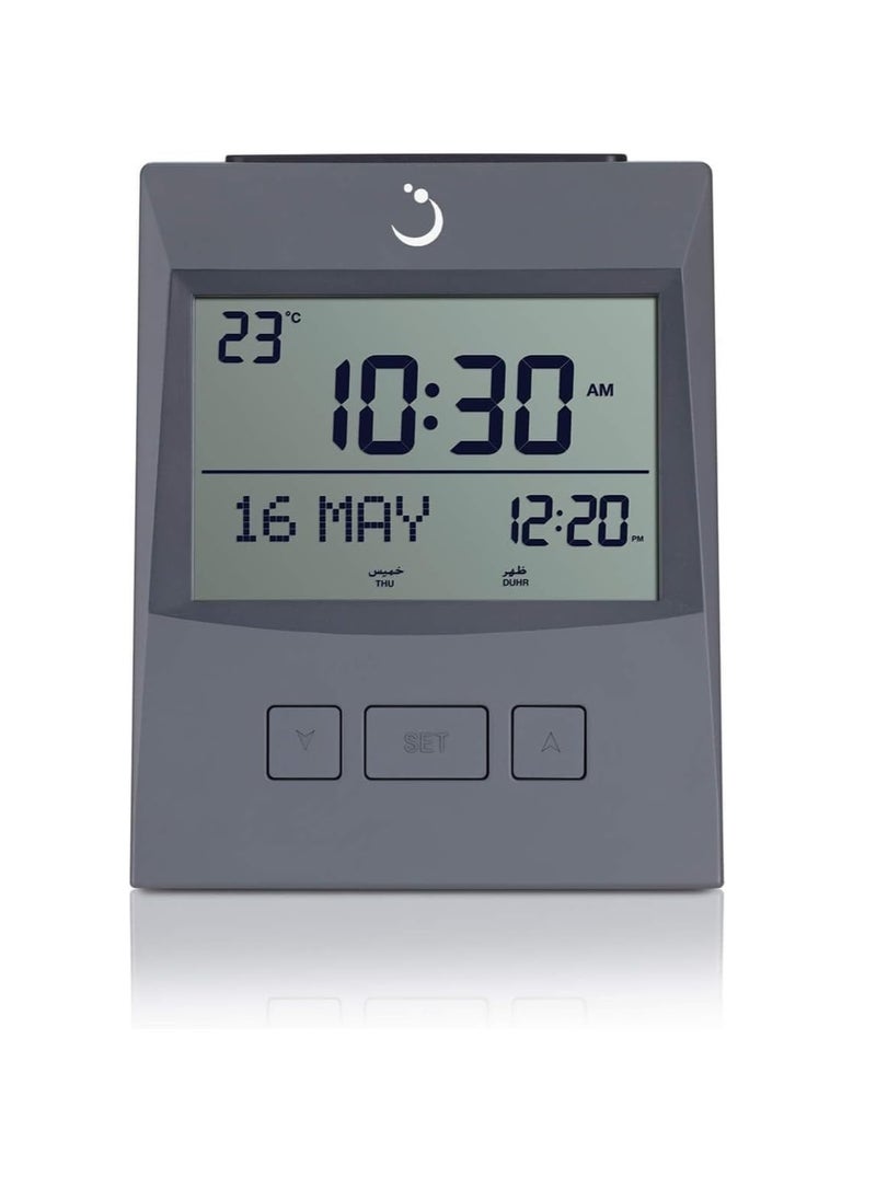 Al Fajr - Al Fajr CS-13 Digital Azan Table Clock with Worldwide Prayer times and Multiple Azan Sounds - Image 1