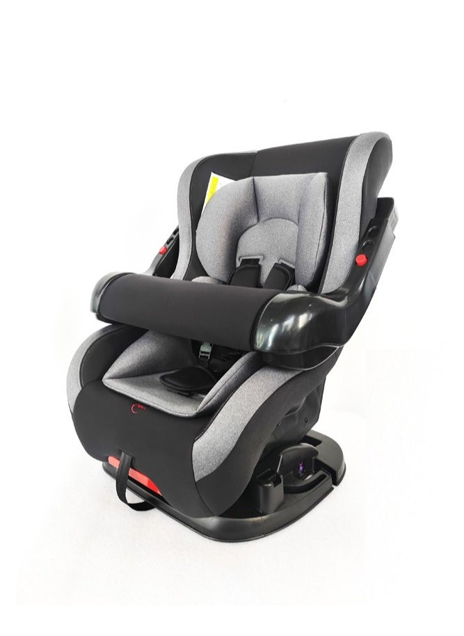 molody Molody Convertible Baby Car Seat 0-4 Years with Front Safety Handle and Reclining Positions-Black  - Image 1