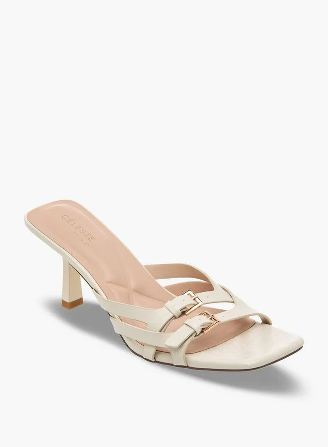 سيليست Women Buckle Detail Sandals