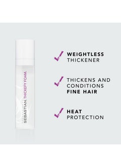 Sebastian Sebastian Thickefy Foam, Weightless Thickener, 6.4 oz (Pack of 1)  - Image 2