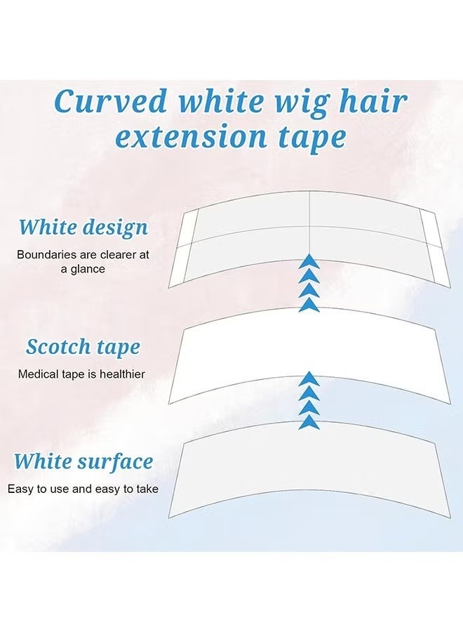 Walker Tape Double-Sided Hair Extensions Tape, Wig Fixed Waterproof Tape For Scalp Hair Extensions Wig Tape Lace Front Tape, Strip Adhesive Waterproof Tape (36PCS x 1 Bag) - Image 5