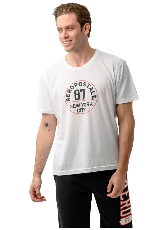 Aeropostale تي شيرت AEROPOSTALE 87 برسومات دائرية