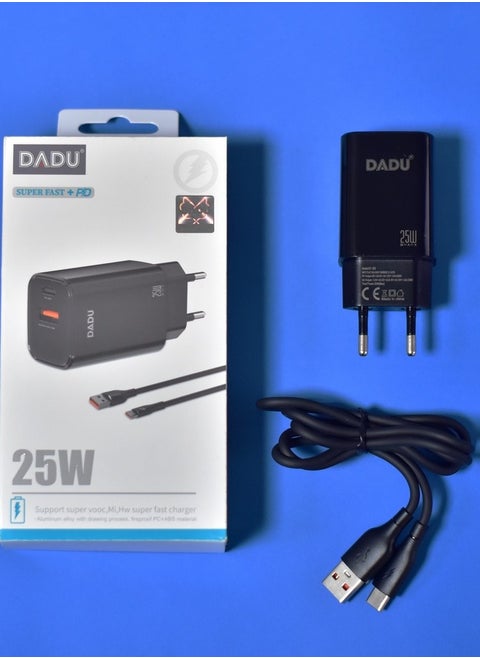 Chargeur DADU Type-C SuperFast 25W + PD 20W Original DC-293