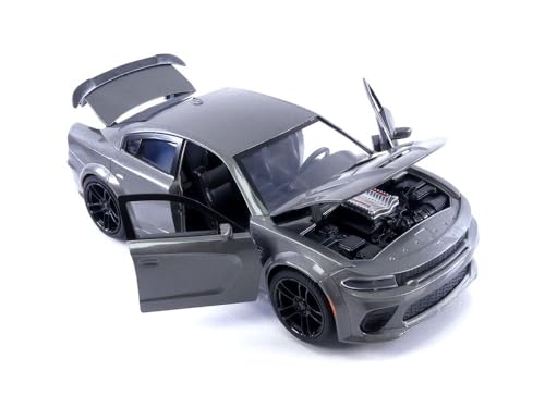 Jada Fast & Furious Fast X 1:24 Dom's 2021 Dodge Charger SRT Hellcat Die-Cast Car, Toys for Kids and Adults - Image 5