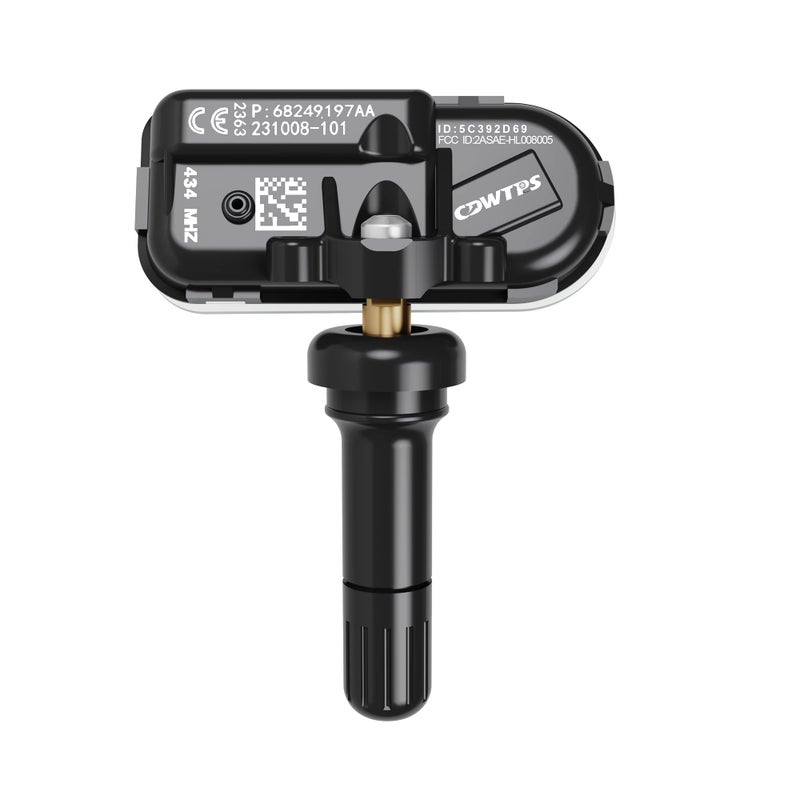 CDWTPS Tire Pressure Monitor Sensors 434MHz Compatible with 20142021 Dodge RAM Jeep Cherokee Replace68249197AA