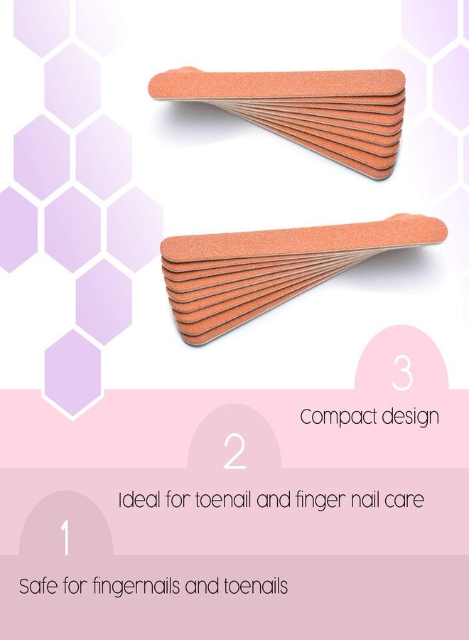 Dukal Emery Boards 4.5". Case of 3456 Nail Files for Manicure and Pedicure. Two Coarseness Levels. Effective & Easy to Use. Strong and Flexible. - Image 3