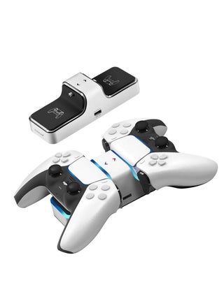 Gamepad Charger for PS5, Dual USB Type-C Fast Charging Station Dock Playstation 5, with LED Indicator, Security Chip Protection, Suitable Sony DualSense Controller - pzsku/Z4491E6B00A632017CCAFZ/45/_/1671100087/7fddbb13-d01b-415d-b17f-bea94f05256a