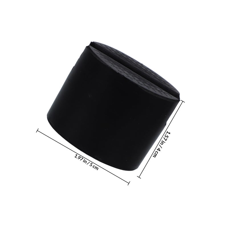 2pcs Jack Stand Pads Universal Rubber Slotted Pads Rubber Jack Pads For Car Maintenance - Image 2