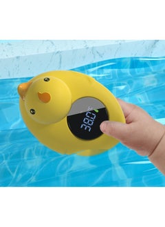 General Duckling Digital Water LCD Thermometer and Baby Bath Time Toy, yellow  - Image 4