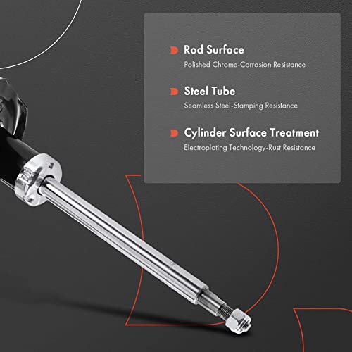 A-Premium Front Strut Assembly Compatible with Hyundai Accent & Kia Rio Rio5, 2006-2011, L4 1.6L, Driver and Passenger Side 2-PC Set - Image 5