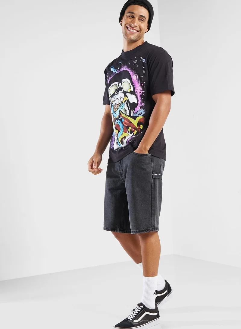 HUF Strange Skull T-Shirt