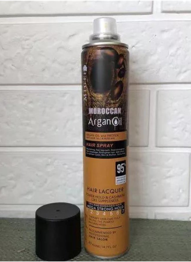 Lightness Argan Oil And Protein Anti Hair Fall And Renewal Hair Spray 420 ML  - Image 1