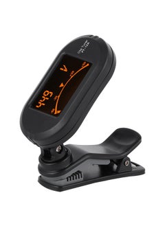 Thoraya Flanger Clip Tuner Guitar Bass Violin Ukulele Clip on Tuner ABS LCD Display FT‑12A  - Image 1