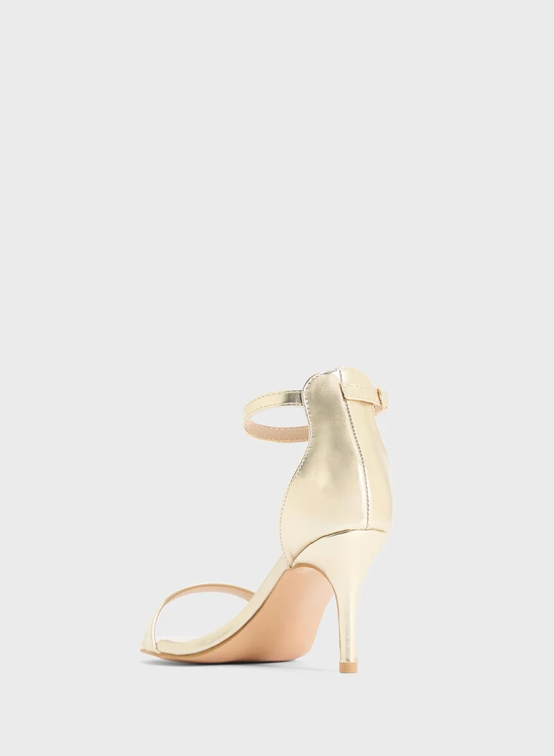 Anne Michelle Classic Stiletto Heel Sandal