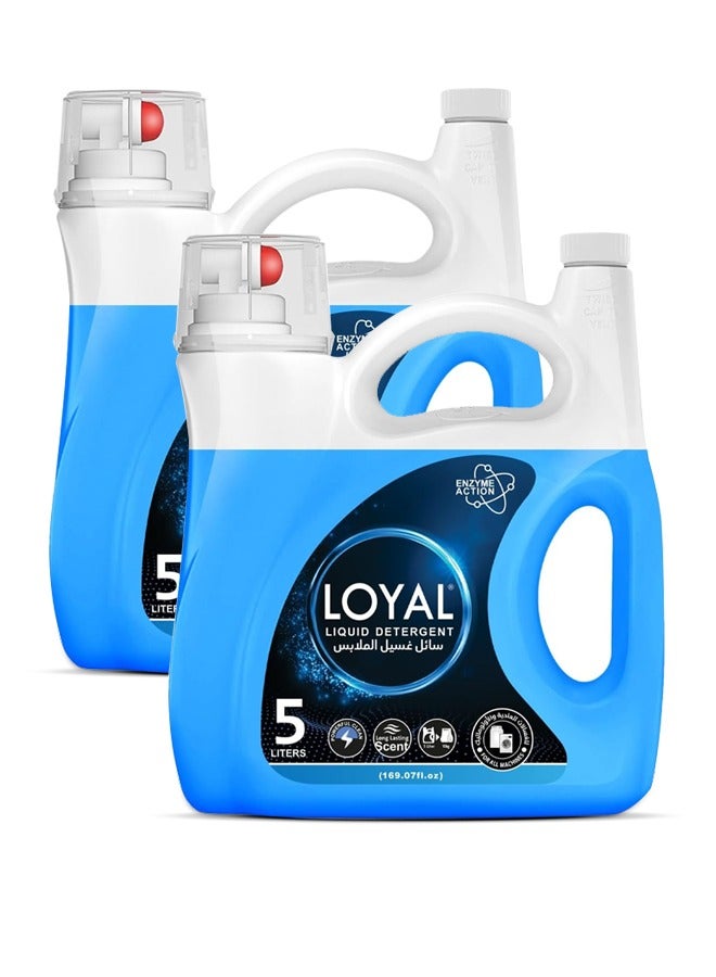 loyal Laundry Detergent Liquid 2x5L - Image 1