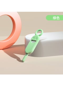 Smiley Face Phone Anti-lost SIM Ejector SetGreen Green