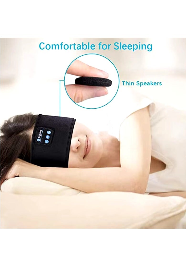 Fone Bluetooth Earphones Sports Sleeping Headband Elastic Wireless Headphones Music Eye Mask Wireless Bluetooth Headset Headband - Image 2