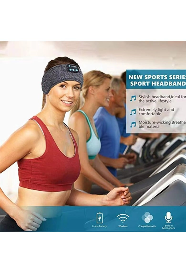 Fone Bluetooth Earphones Sports Sleeping Headband Elastic Wireless Headphones Music Eye Mask Wireless Bluetooth Headset Headband - Image 3