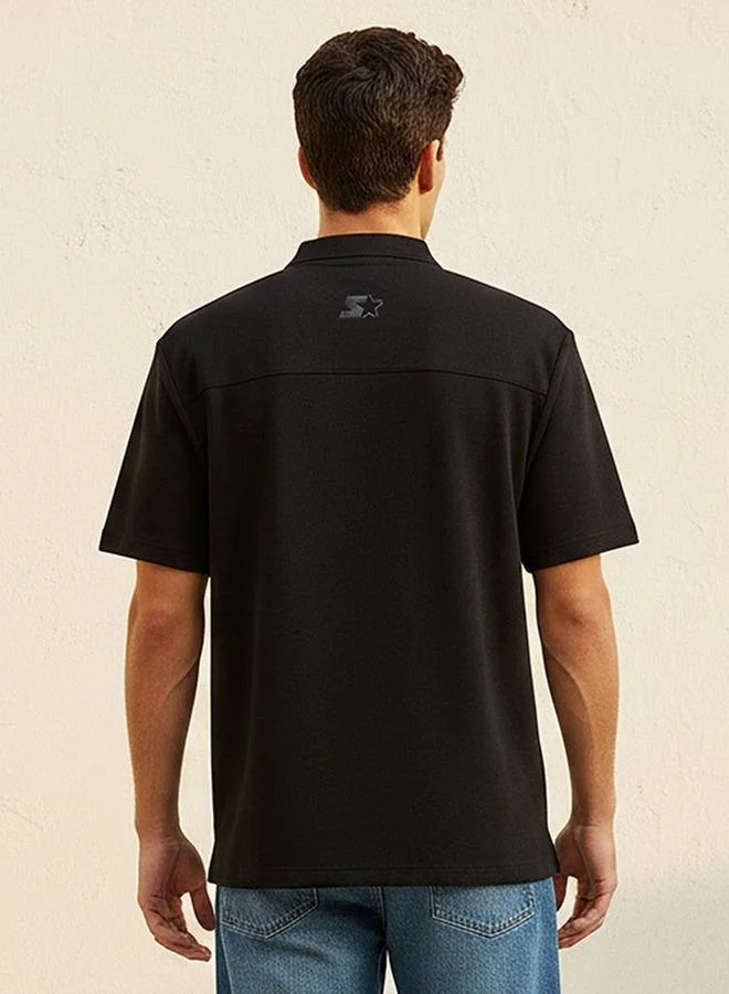 Starter  Starter Short Sleeves Textured Polo T-shirt for Men | Best Price UAE