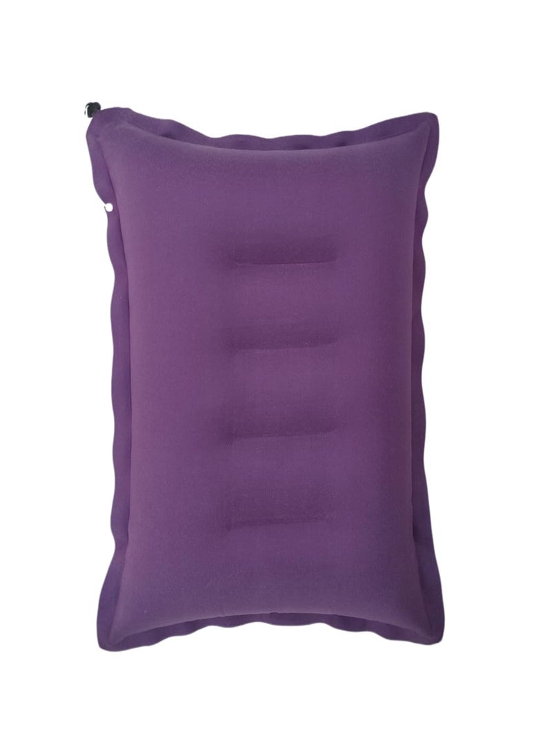 RAV Soft Cotton Travelling Air Pillow Compact and Lightweight Pillow Easy to Carry Neck Support headrest Pillow During Travelling in Bus TrainFlight Pack of 1 Multicolour - Image 1