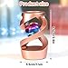 Apqdw Kinetic Spinning Desk Toy Kinetic Ball Desk Toy Metal Desk Fidget for Office for Adults Rose Gold - Image 4