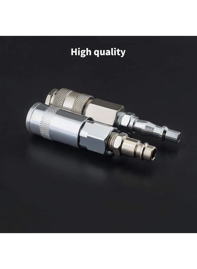 Variant Color 2pcs Euro to PCL Adapter Kit 14 Inch BSP Male to Female Air Compressor Connector - Image 5