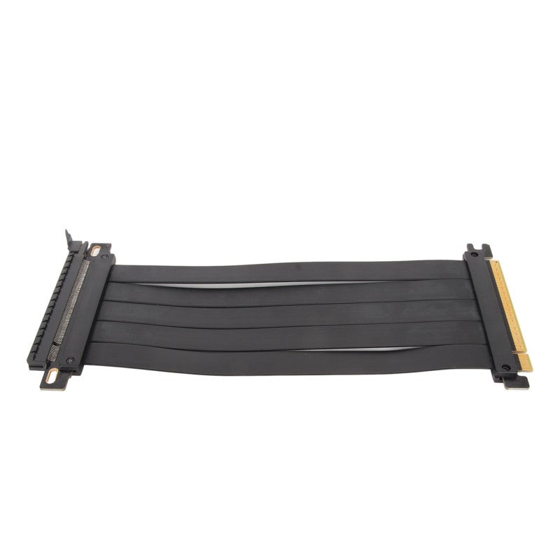 كابل تمديد رافع PCIE 4.0 X16 بطول 60 سم أسود - توافق واسع مع بطاقات الرسوميات RTX 40 Series - تصميم نحيف ومرن - كابل تمديد PCIE لتركيب بطاقة الرسوميات بشكل عمودي - Image 4