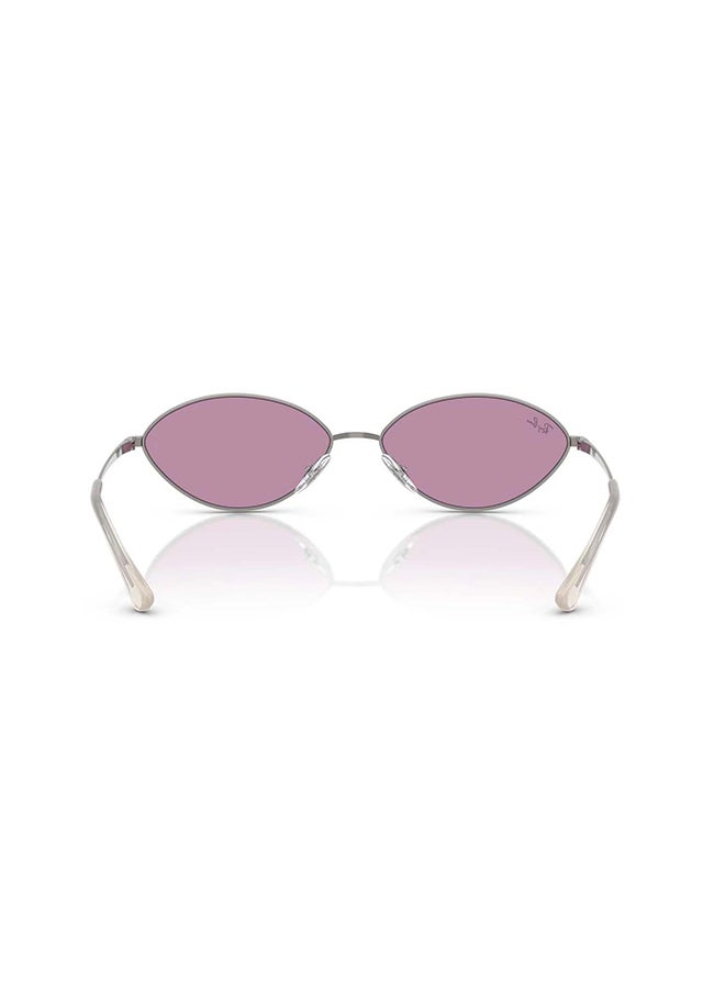 راي بان Unisex Kai Bio-Based RB3757 004/69 Unisex's Full Rim Oval Sunglasses - Lens Size: 56 mm - Image 4